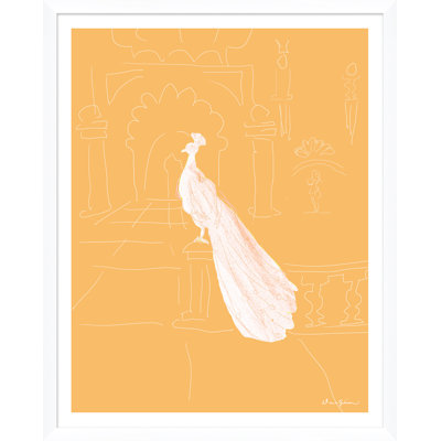 Delhi In Green Giclee Print by Dana Gibson