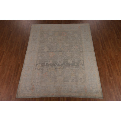 Tapis rectangulaire en coton One-of-a-Kind