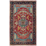 Elegant Wool Oriental Area Rug