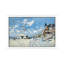On The Beach At Trouville, 1870 by Claude Monet - Floater Frame Painting on Canvas-950999365-950999364