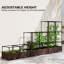 Cage à plante, lit de jardin surélevé-169649595-183212139