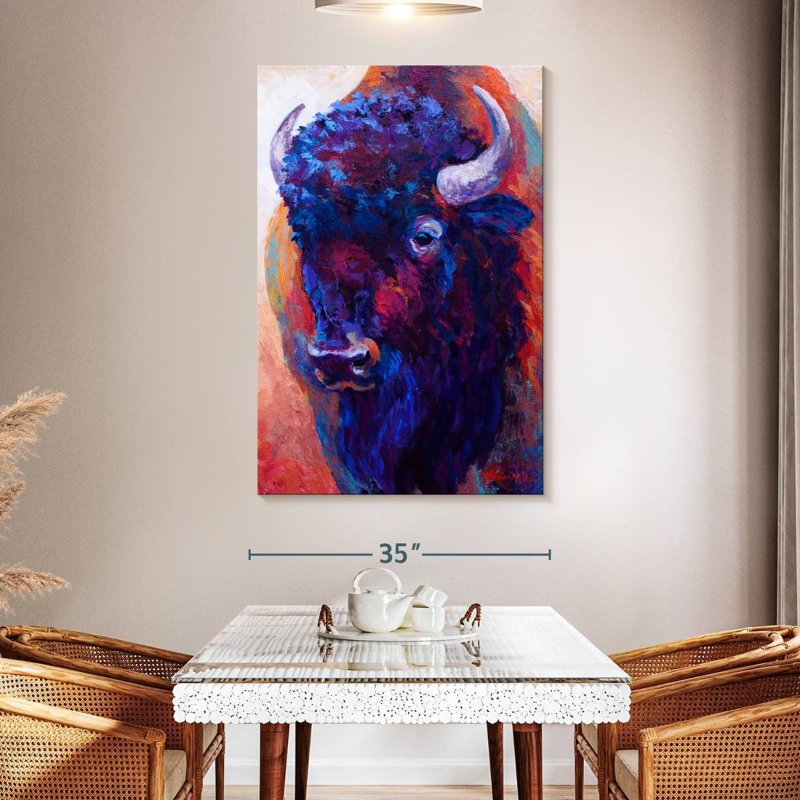 Brampt Thunderhorse, 51" H x 34" W