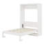 Lit escamotable peu encombrant, se plie parfaitement dans une armoire pour un usage quotidien-143654913-143654914