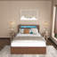 Bed Frame Full Size, Wood Platform Bed Frame With 2 Storage Drawers,And With Storage LED Light Headboard, Noise Free,No Box Spring Needed And Easy Assembly Tool,Large Under Bed Storage-783907113