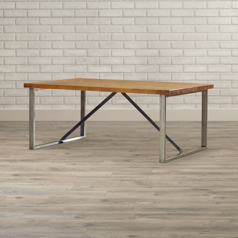 Solid Wood Top Coffee Table