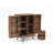 Caseyleigh 32'' Solid Wood Mini Bar
