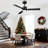42" Ceiling Fan with 3CCT LED Lights & Remote, 6-Speed, Reversible Quiet DC Motor-501020766