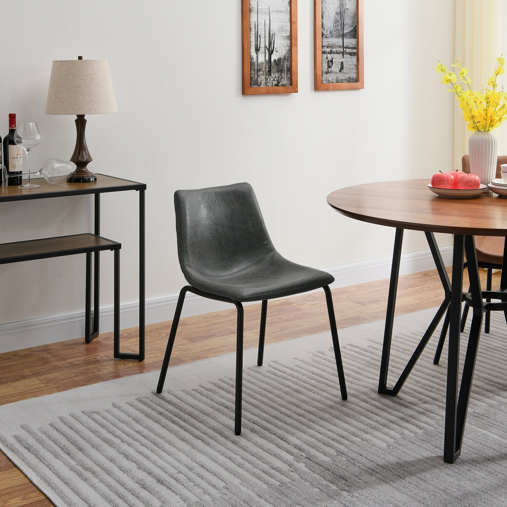 Centiar Dining Table and 4 Chairs Northeast Furniture Mart