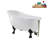 53.1'' x 25.6'' Soaking Acrylic Bathtub-72770155-76275074