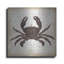«Crab I» par Erin Clark, art mural en métal-655966516