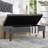 Tufted Bench With Storage