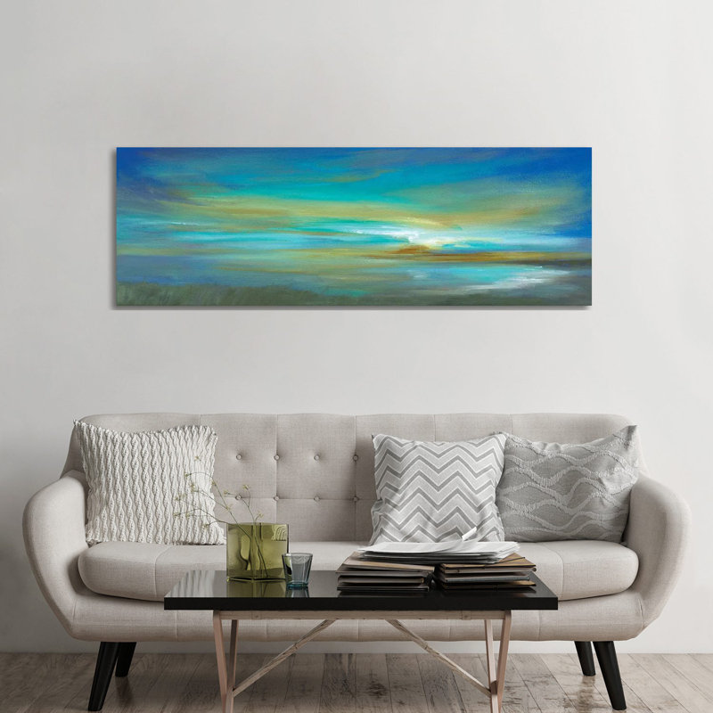 Kiss Of Light III by Sheila Finch - Wrapped Canvas Panoramic Painting, 182.88 cm H x 60.96 cm W