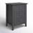 Renee 3-Drawer Solid and Manufactured Wood Nightstand-1063256754