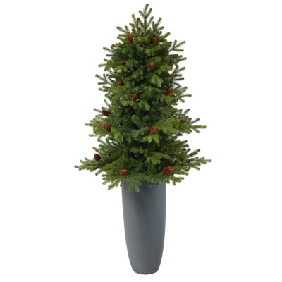 Yukon Easy Set-Up 60' Lighted Christmas Tree
