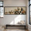 Art mural sur toile abstrait extra large beige, noir et or moderne-1544015721-1544015727