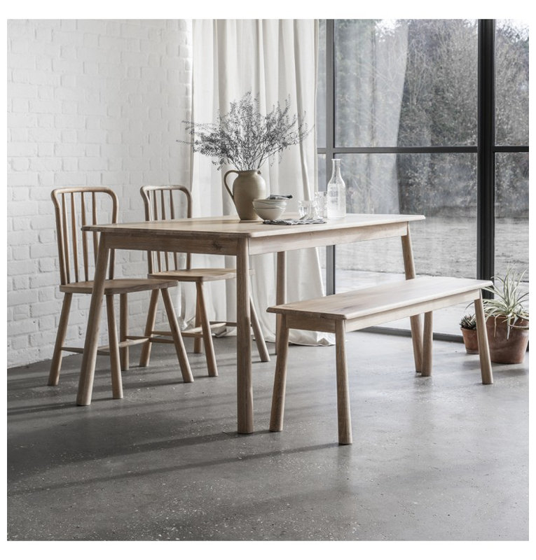 Caryville Oak Solid Wood Dining Table