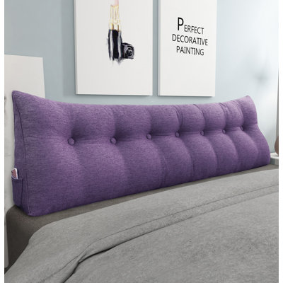 180cm Curved Headboard Pillow
