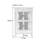 Elegant Classic Storage Cabinet with Three Drawers