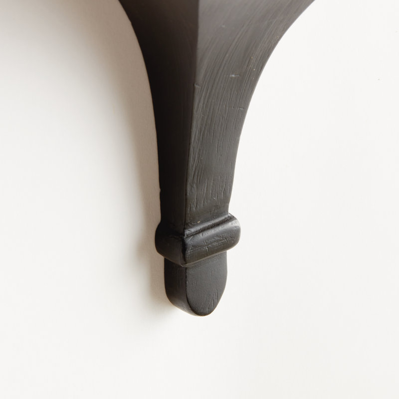 BAXTER WALL BRACKET SMALL, Black, 7.5'' H X 7.75'' W X 3.75'' D