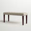 Iolanthe Polyester Upholstered Bench Entryway Bench-1268696463
