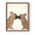 Cadre photo brun simple est en rupture de stock