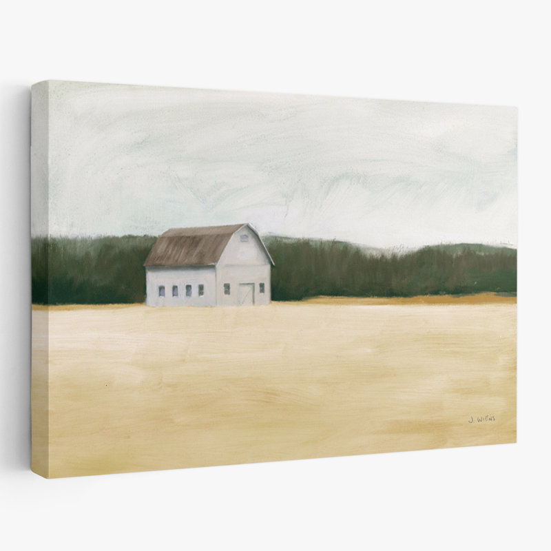 Maison de campagne / grange de printemps, H 24 po x l 16 po