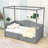 Aerys Twin Size 2 Drawers Wooden Daybed-372137142