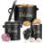 Set Of 3 Potato Onion Garlic Storage Bins Vegetable Containers Food Containers, Black
