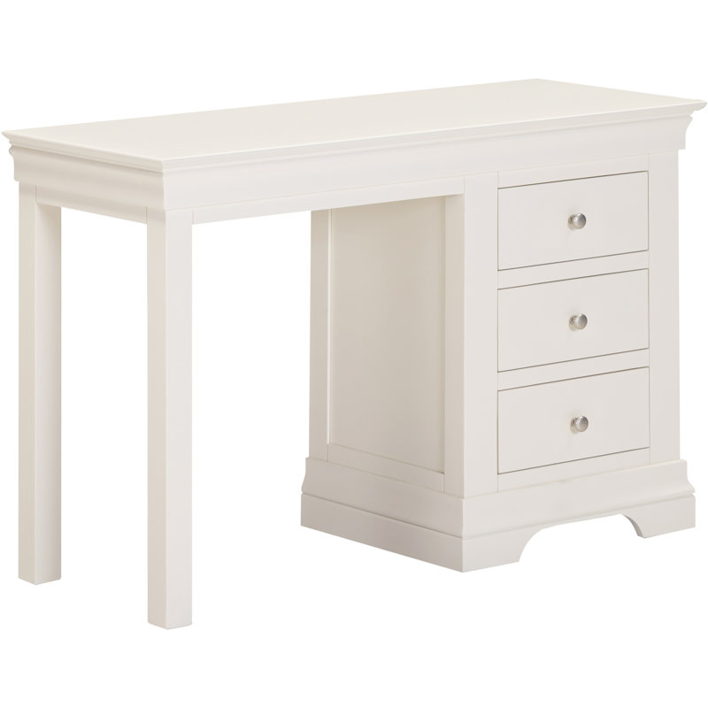 Melchior 3 Drawer Dressing Table , Ivory