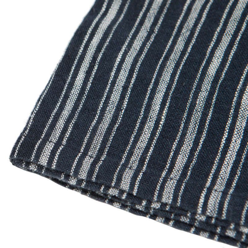 Ensemble de serviettes de table l 20 po x L 20 po Bryars, Indigo / noir