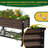Elevated Galvanised Steel Planter With Wheels-328340678