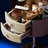 23.62"Cream-Style Compact Solid Wood Vanity Table