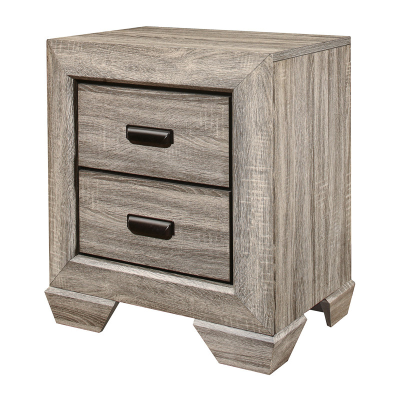 Henry 23.5'' W Solid Wood Nightstand, Natural