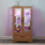 Vitrine lumineuse en verre avec tablettes réglables-122642799