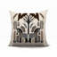 Oreiller carré réversible intérieur / extérieur Zuby Zebra-122019150-122019157