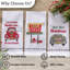  Ensemble de 2 serviettes en laine brodées «I'm Put A Bug In Santa's Ear»-819287093