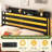 Queen Bed Frame with USB Port&LED ,Standard Queen Size Bed Frame with Headboard,Black-1646367413-1660087842