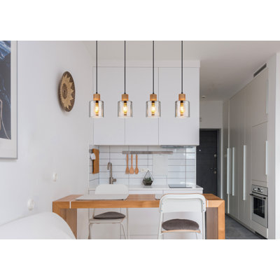 Daneya - Light Matte Black Pendant