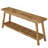 70.9" Rustic Extra Long Farmhouse Console Table With Shelf For Hallway, Living Room Or Foyer-711939472