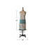 Cotton Printed Apron With Woodland Flora And Fauna Pattern, Pockets And Ruffle