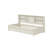 Twin Size Bed Frame With Side Bookshelves, Two Drawers And Built-In Usb Port-1505240148