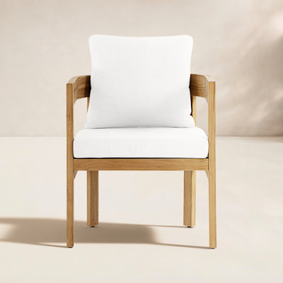 Everlee Teak Sunbrella® Patio Armchair