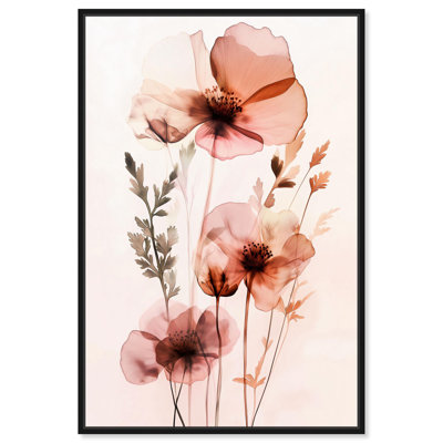 Art floral sur toile Petal Dye II 