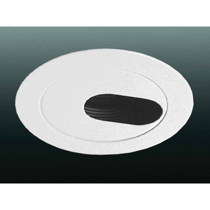 4'' Black Slotted Recessed Trim
