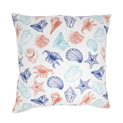 Elegant Sea Shells Pillow