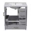 Meuble-lavabo moderne et fonctionnel de 30 po avec lavabo en céramique-806448858
