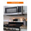 Cuisinière commerciale CHM Series Pi. Four à micro-ondes à convection au-dessus de la plage, four à micro-ondes 1500 watts avec 10 niveaux de puissance, four à convection 1500W et barbecue 1350W, ventilateur de hotte de 300 CFM, acier inoxydable
