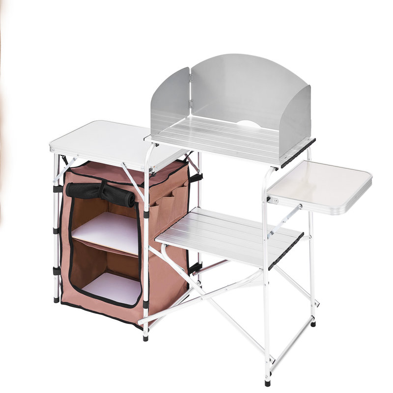 Support de rangement de cuisine pliable pour camping