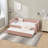 Sturdy Wooden Frame Velvet Daybed with Modern Diamond Grid Design, Perfect for Bedroom and Living Room Furniture-1426997722