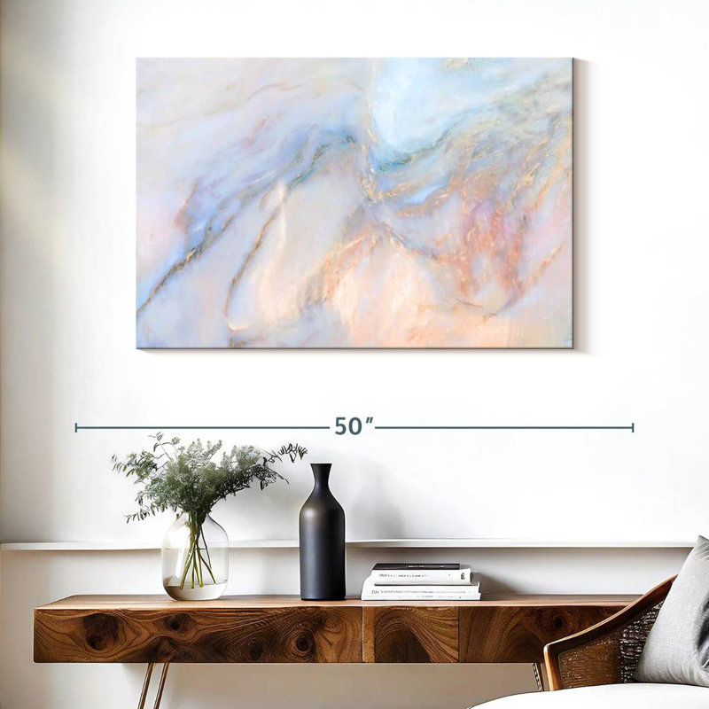 Avery pastel, H 26 po x l 39 po